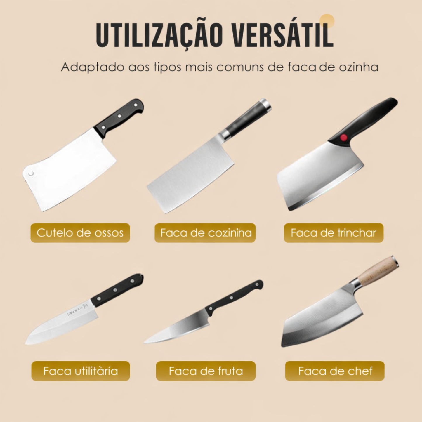 Afiador Elétrico de Facas ProSharp