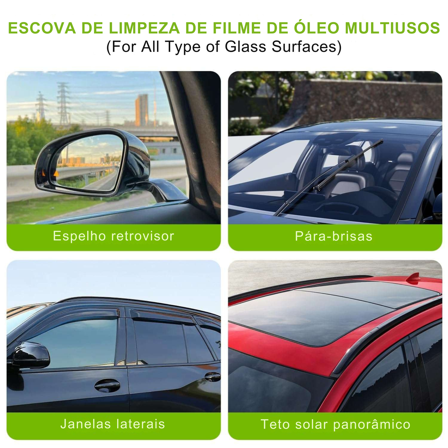 VidroClear™ – Removedor de Película Oleosa para Vidros