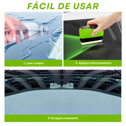 VidroClear™ – Removedor de Película Oleosa para Vidros