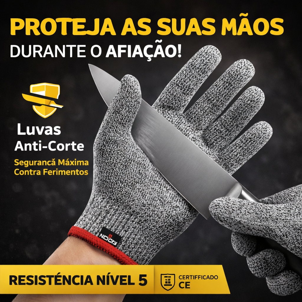 Luva anti-corte